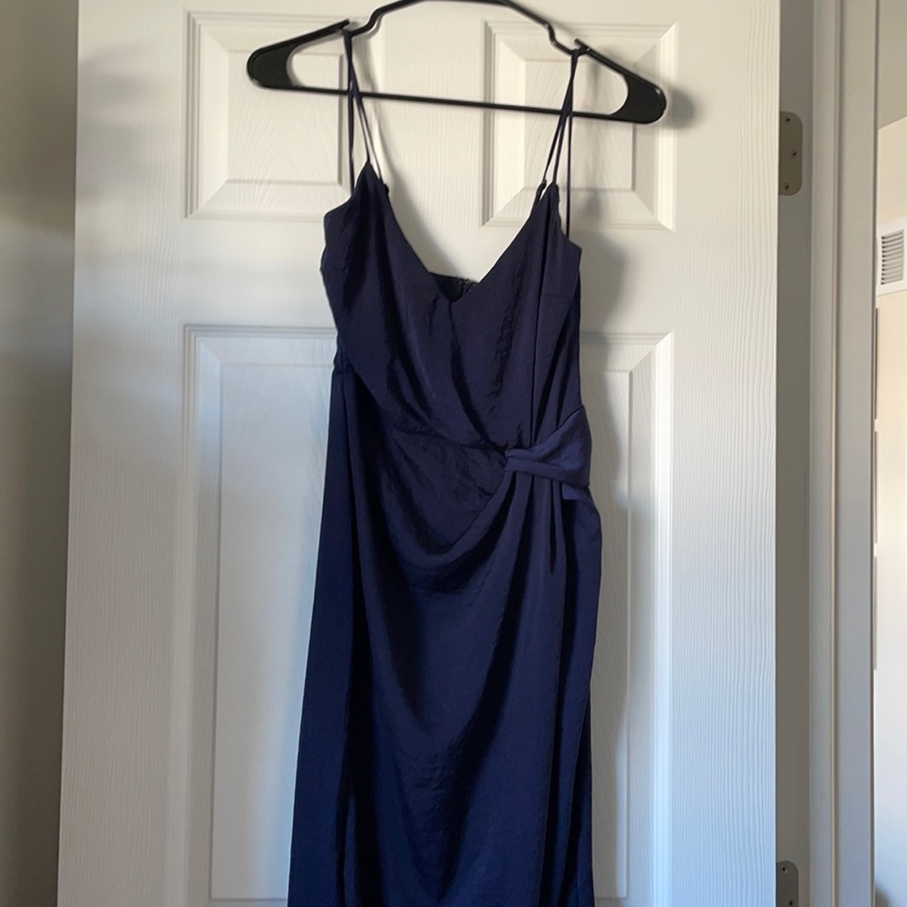 Nazy blue midi ASOS dress